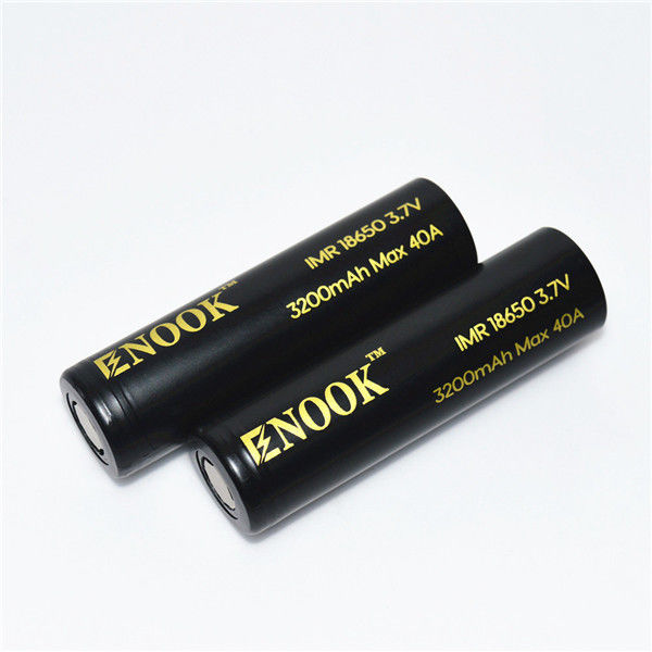 3200mAh MAX 30A 3.7 V باتری شارژ پذیر سلول 18650 Cdr20 Li Ion باتری لیتیوم