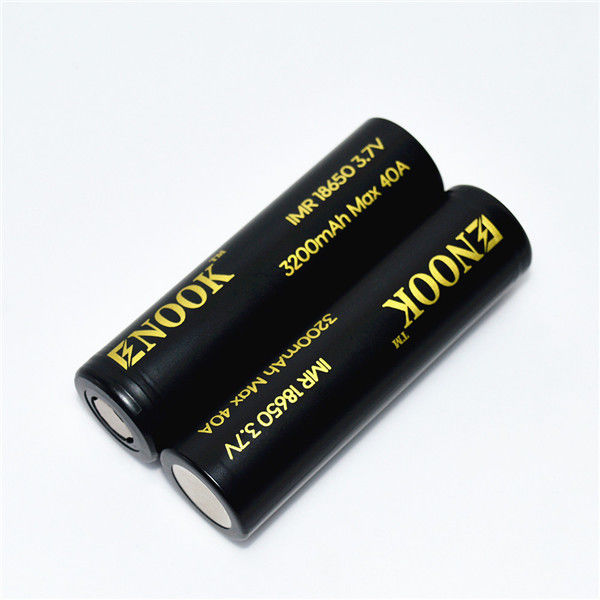 3200mAh MAX 30A 3.7 V باتری شارژ پذیر سلول 18650 Cdr20 Li Ion باتری لیتیوم