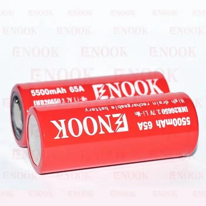 5500mAh 3.7V باتری لیتیوم یون 26650 شارژ مجدد 18650 باتری فلت بالا تخلیه بالا