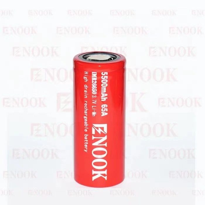 5500mAh 3.7V باتری لیتیوم یون 26650 شارژ مجدد 18650 باتری فلت بالا تخلیه بالا