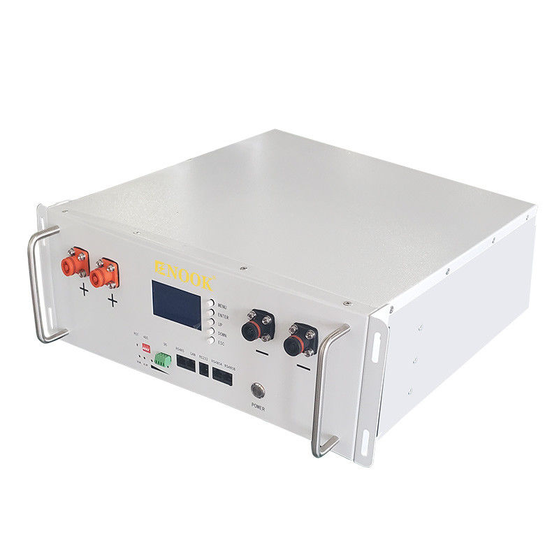 Enook درجه A 48v 51.2v 200ah سرور ریک Lifepo4 بسته باتری برای سیستم ذخیره انرژی خورشیدی