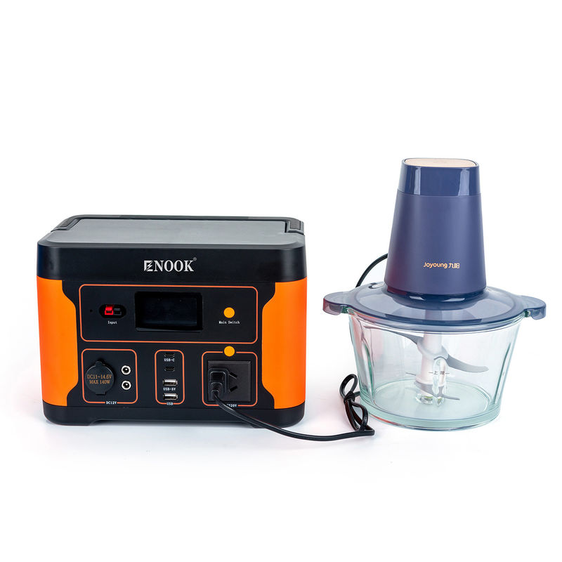 باتری قابل حمل 500W خانه ذخیره انرژی ایستگاه شارژ خورشیدی نوع باتری LFP