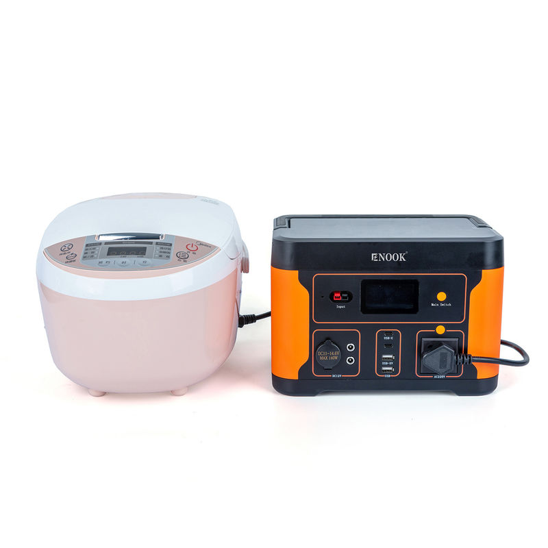 باتری قابل حمل 500W خانه ذخیره انرژی ایستگاه شارژ خورشیدی نوع باتری LFP
