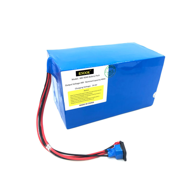 Enook 48V 60V 72V 40ah دوچرخه برقی باتری لیتیوم یون آبی نوع سفارشی