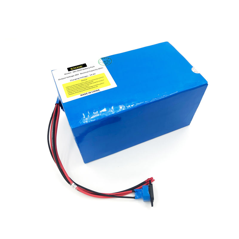 Enook 48V 60V 72V 40ah دوچرخه برقی باتری لیتیوم یون آبی نوع سفارشی