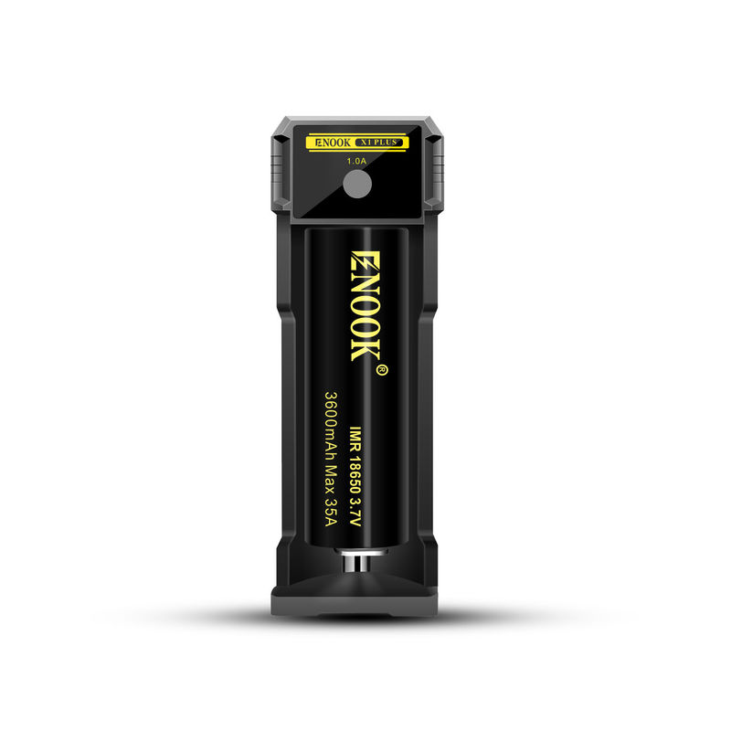 شارژر باتری لیتیوم یون واحد 1.0A در حال حاضر USB 18650 شارژر باتری سریع
