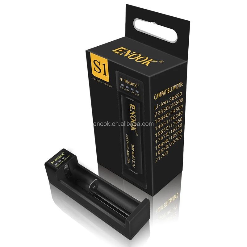 3.7V 2A شارژر باتری لیتیوم یون 18650 26650 16340 18490 21700 20700 باتری