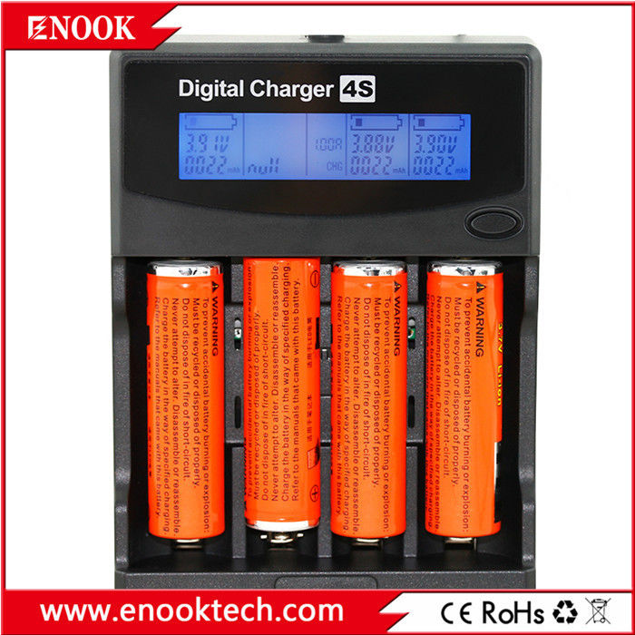 شارژر باتری هوشمند 4 اسلات AA AAA شارژر باتری DC3.6V / 3.7V شارژر باتری قابل شارژ
