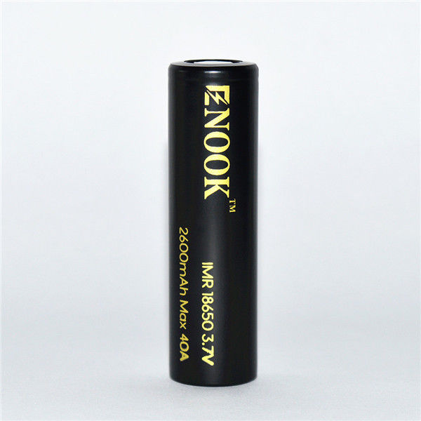 Enook سرعت تخلیه بالا 18650 باتری گلوب enook 18650 2600mAh 40A 18650 باتری لیتیوم یون