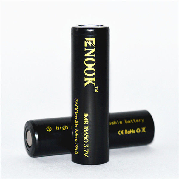 سرعت تخلیه بالا 3600mAh Max 35A 18650 باتری شارژ پذیر 3.7V باتری لیتیوم یون