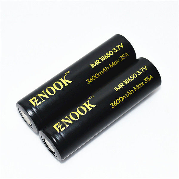 با کیفیت بالا Enook 18650 3600mAh 35A 3.7v باتری شیر باتری شارژ مجدد برای باتری دوچرخه برقی