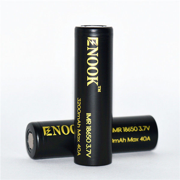 فروش داغ! تولید کننده 3.7 ولت سلول شارژ پذیر Enook 18650 3200mAh MAX 30A Cdr20 باتری لیتیوم لیتیوم