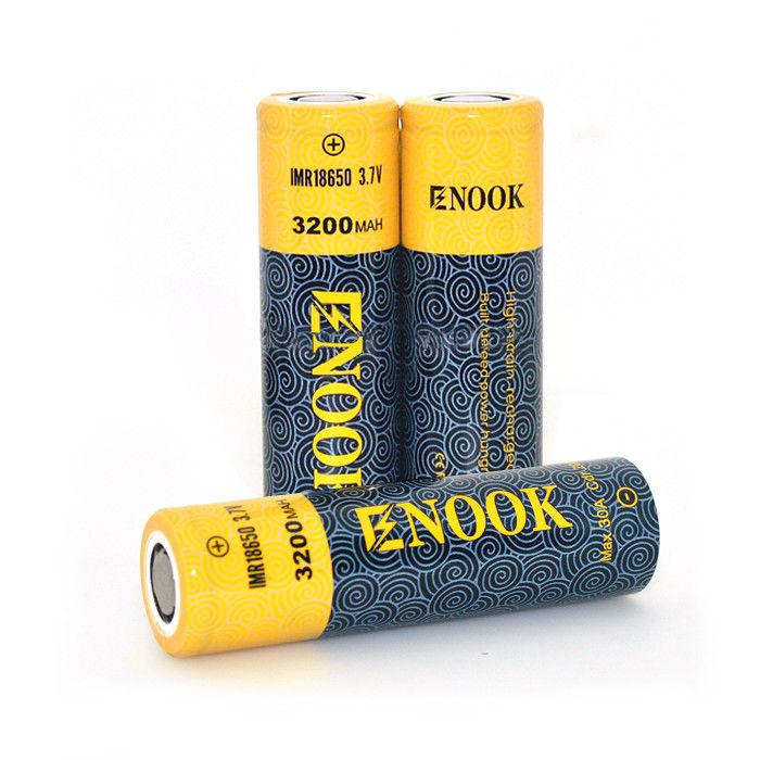 18650 باتری لیتیوم یون کوچک 30A 3.7v 3200mah باتری شارژ مجدد برای ابزار برق