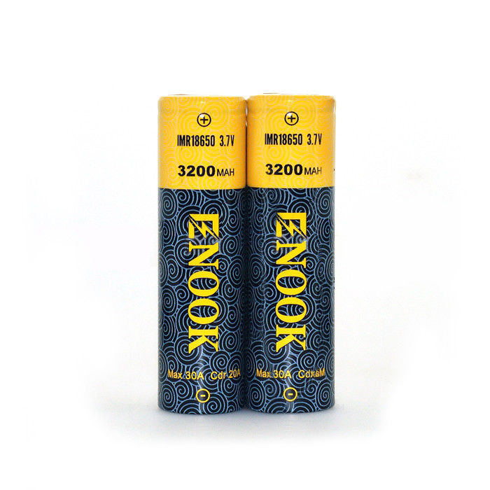 18650 باتری لیتیوم یون کوچک 30A 3.7v 3200mah باتری شارژ مجدد برای ابزار برق