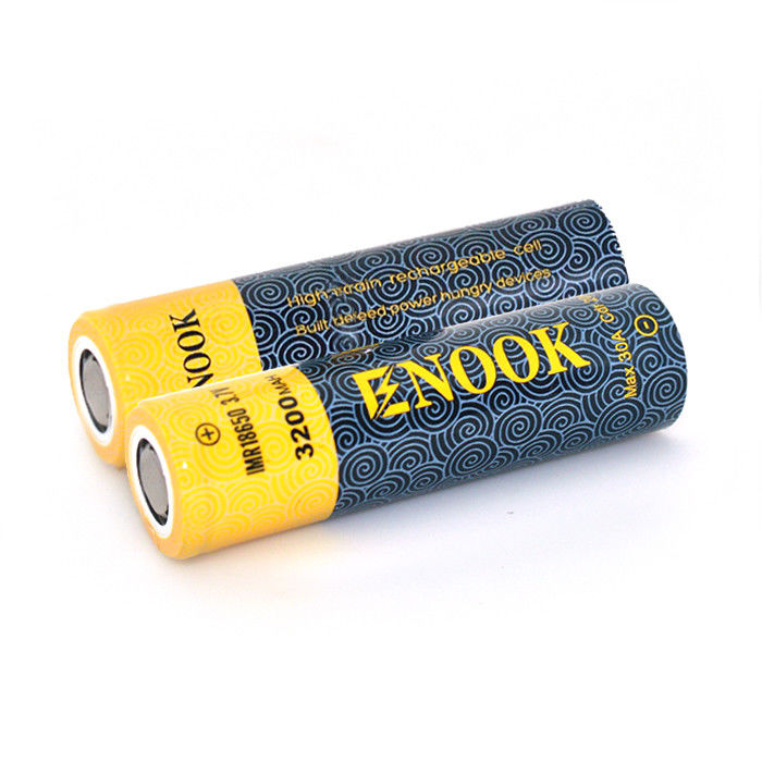 18650 باتری لیتیوم یون کوچک 30A 3.7v 3200mah باتری شارژ مجدد برای ابزار برق