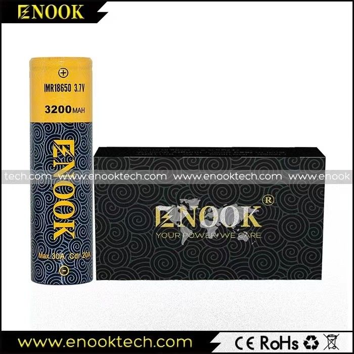 18650 سلول باتری لیتیوم یون 3200mAh 3.7V نرخ تخلیه بالا برای لپ تاپ