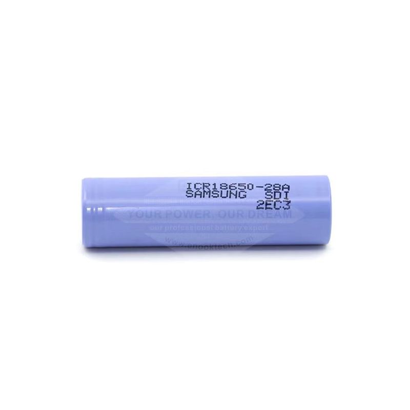 شارژ مجدد 3.7 ولت 18650 باتری لیتیوم یون 2800mAh باتری لیتیوم یون قدرت بالا