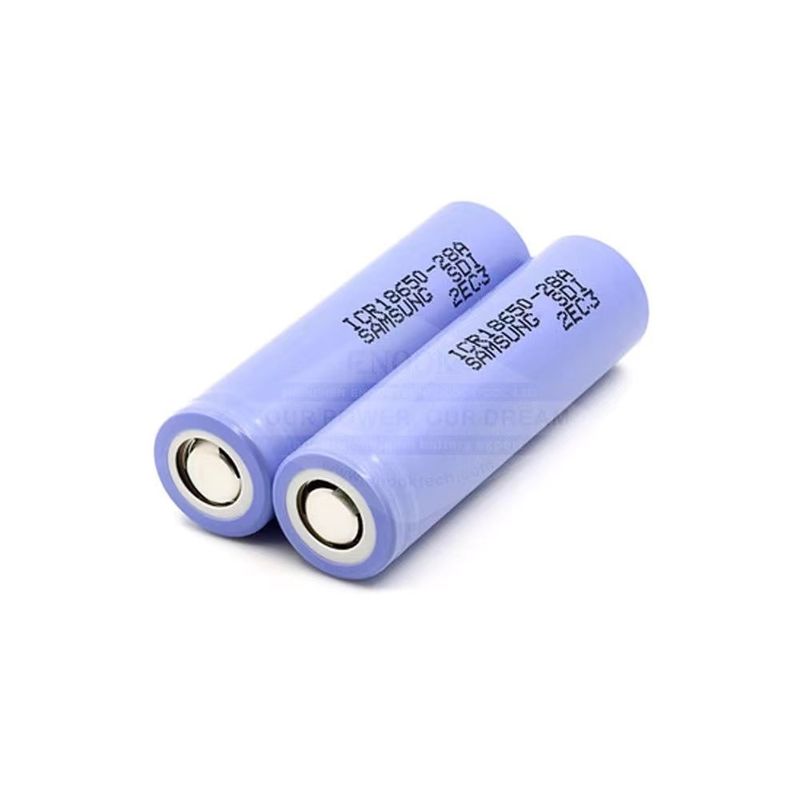 شارژ مجدد 3.7 ولت 18650 باتری لیتیوم یون 2800mAh باتری لیتیوم یون قدرت بالا