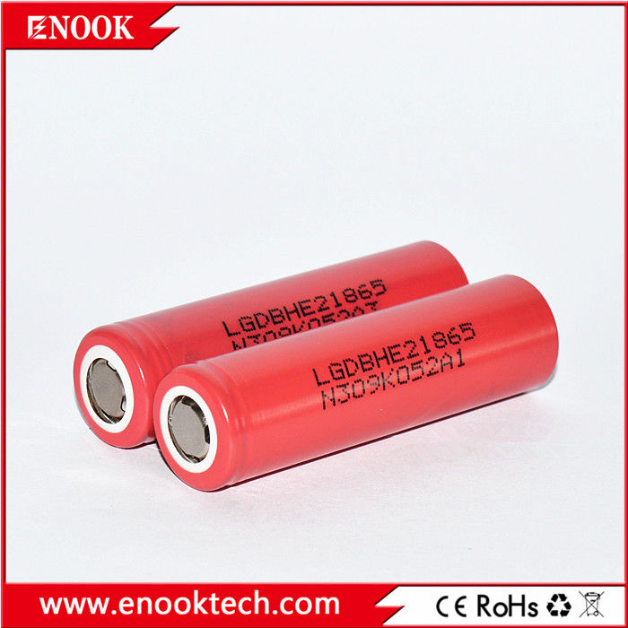 HE2 2500mah لی یون 18650 سلول باتری برای دوچرخه های E چراغ قوه ابزار الکتریکی