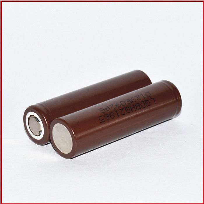HG2 اصلی 20A 18650 باطری سلول فلات بالا 3.7 V 3000mah باتری لیتیوم یون