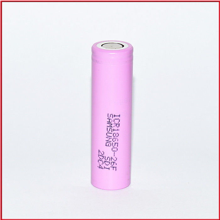 باتری قابل شارژ 18650 سلول باتری 3.7V 2600mah 18650 باتری لی یون برای چراغ قوه