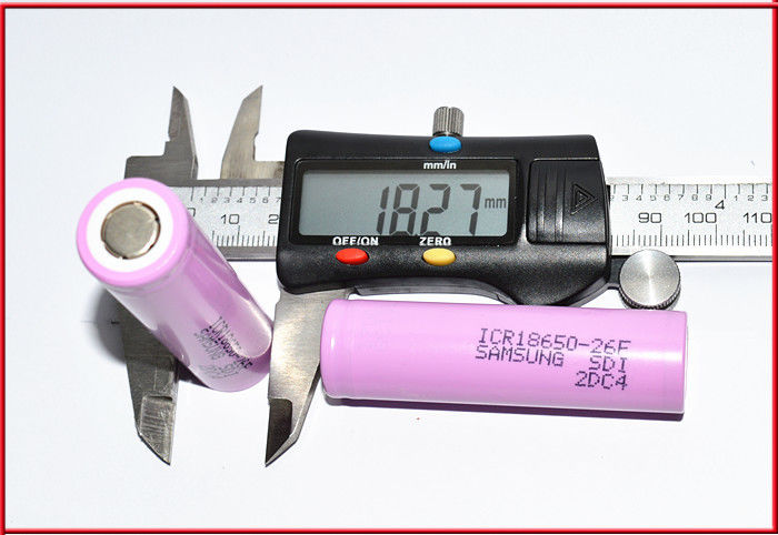 SAM ICR18650 26F 2600mAh 26JM 26J 26H 3.6V 18650 باتری لیتیوم 2600mAh باتری 510 رشته ای