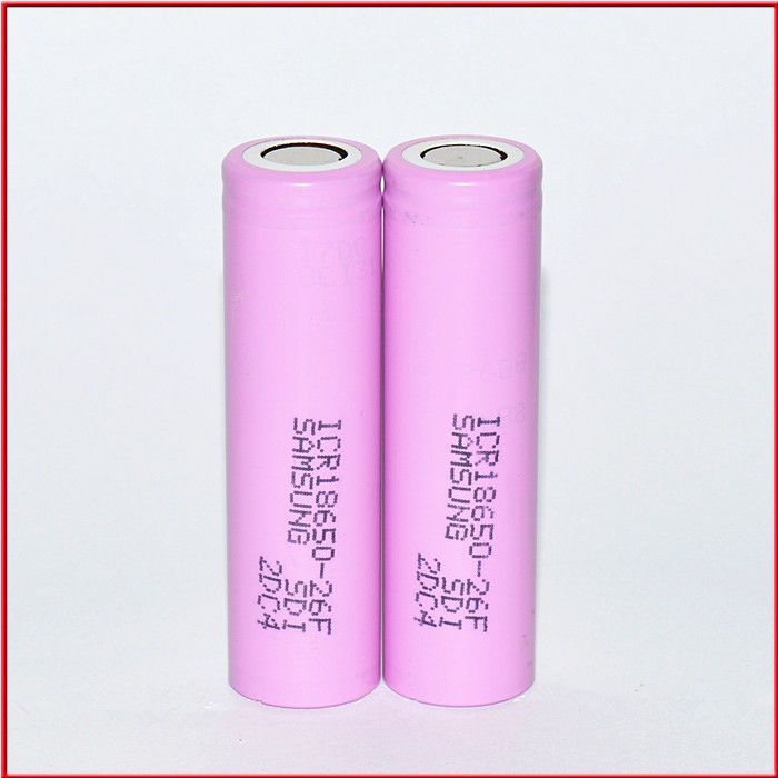 SAM ICR18650 26F 2600mAh 26JM 26J 26H 3.6V 18650 باتری لیتیوم 2600mAh باتری 510 رشته ای