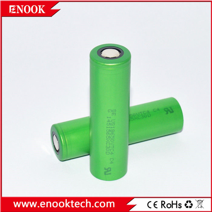 باطری دوچرخه برقی عمده فروشی 3.6V 18650 US18650VTC4 2100mAh 18650 30A حداکثر تخلیه مداوم باتری پیچ کش برای سونی