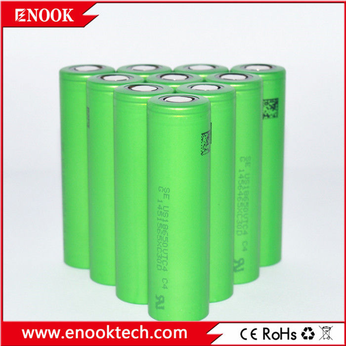 باطری دوچرخه برقی عمده فروشی 3.6V 18650 US18650VTC4 2100mAh 18650 30A حداکثر تخلیه مداوم باتری پیچ کش برای سونی