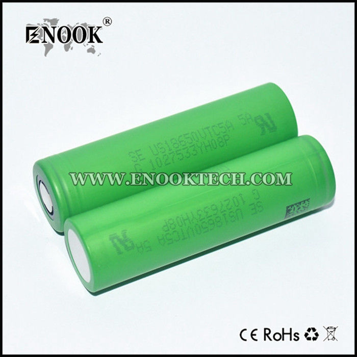مشخصات باتری Vtc5 2600mAh عمده فروشی در باتری ایون قابل شارژ 3.7V 18650