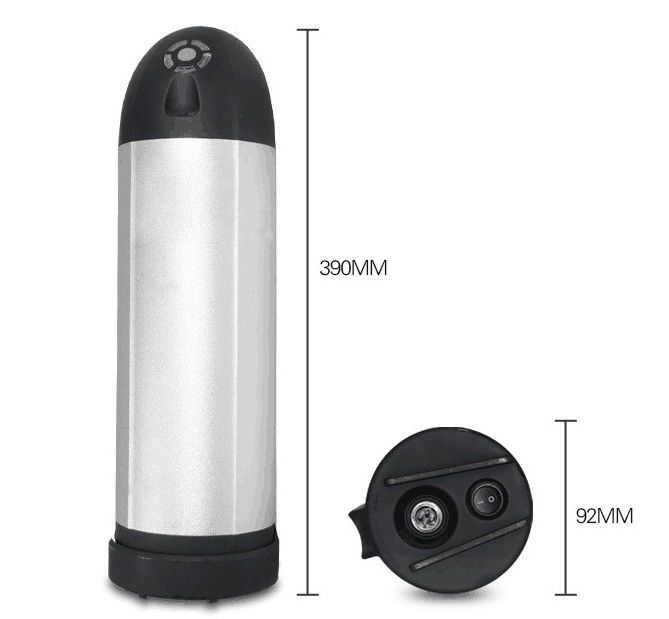 36V 20Ah E Bike بسته باتری لیتیوم نقره کتری نوع سفارشی