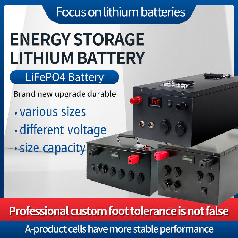 سرور ریک باتری گلف کارت لیتیوم یون 5KW 51.2V 100Ah LiFePo4 باتری شارژ پذیر