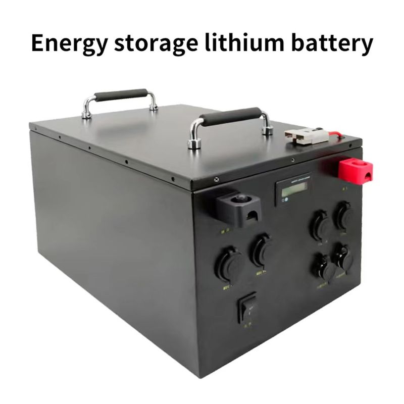 رک سرور OEM 100Ah 51.2 V باتری لیتیوم یون 5000W Lifepo4 باتری چرخه عمیق