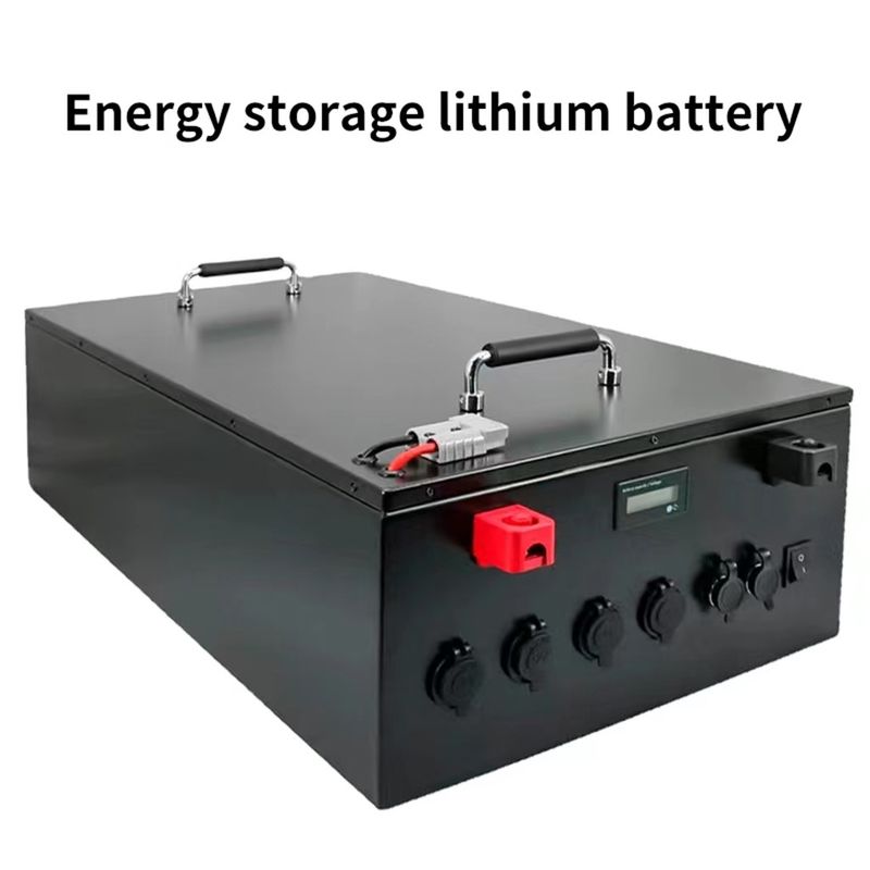رک سرور OEM 100Ah 51.2 V باتری لیتیوم یون 5000W Lifepo4 باتری چرخه عمیق