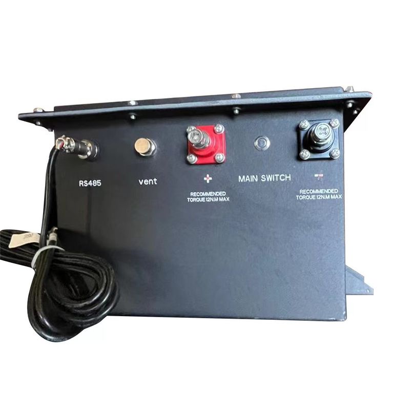 باتری شارژ گلف کارت 12.8v 24v 36v 48v 51.2v 72v 100AH باتری لیتیوم یون Lifepo4 با نرم افزار هوشمند BMS
