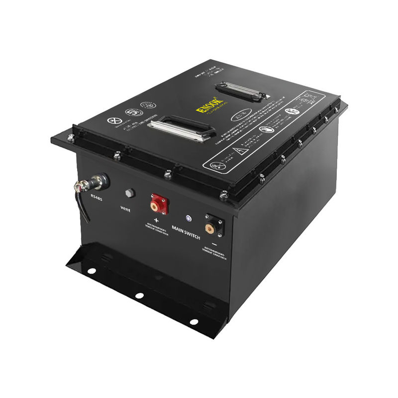 باتری شارژ گلف کارت 12.8v 24v 36v 48v 51.2v 72v 100AH باتری لیتیوم یون Lifepo4 با نرم افزار هوشمند BMS
