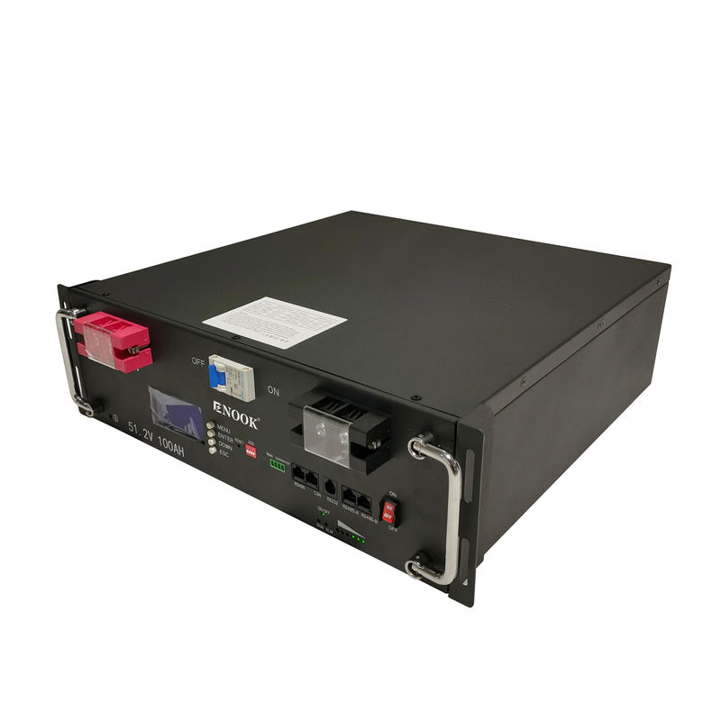 5Kw 10Kw 20Kw باتری نصب شده بر روی سرور 48V Lifepo4 باتری پیک برای سیستم خورشیدی