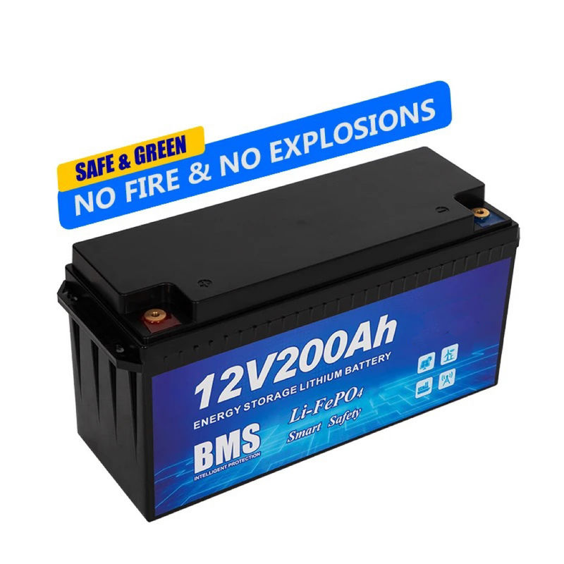 باتری قابل شارژ 12.8 ولت باتری لیتیوم یون Lifepo4 باتری پیک 12v 100ah 200ah 300ah باتری لیتیوم 12 ولت برای اوکراین s