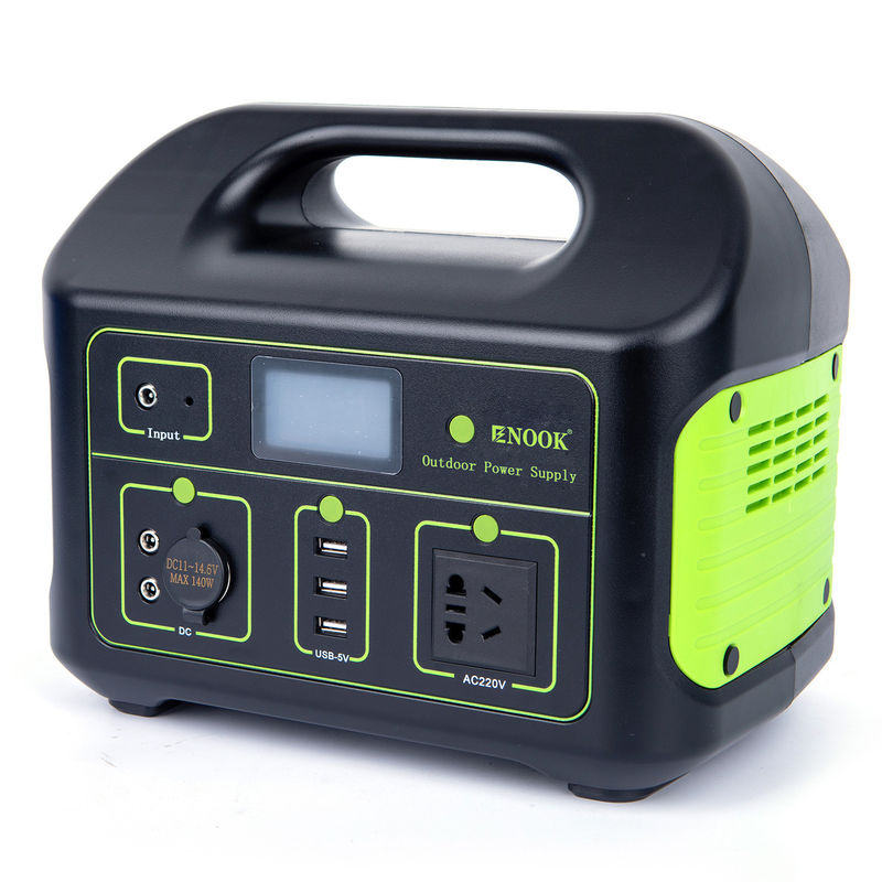 500Wh LiFePo4 باتری خانه ذخیره انرژی شارژ خورشیدی 1000W ایستگاه برق قابل حمل