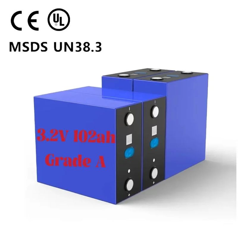 اوکراین لهستان Eu Stock 3.2V Prismatic Lifepo4 Cell 105Ah 280AH 304AH با BMS درجه A