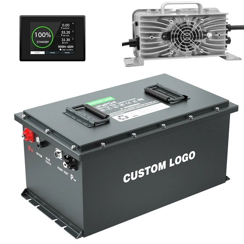 OEM/ODM Lifepo4 باتری باتری گلف کارت 24V 36V 48V 72V 50Ah 100Ah 200Ah با Smart BMS