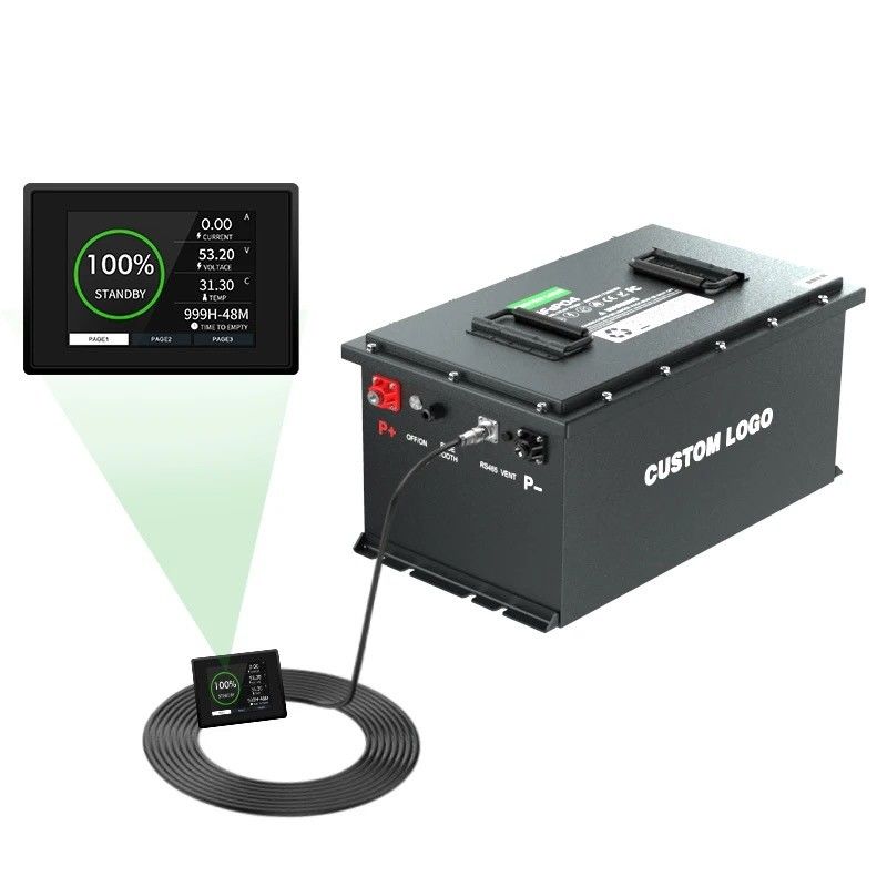 105ah 150ah 24v 36 ولت 72V باتری لیتیوم آهن فسفات باتری گلف کارت باتری طولانی مدت